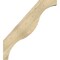 Ekena Millwork 6"W x 36"D x 40"H Funston Rough Sawn Knee Brace, Douglas Fir BRC06X36X40FST00RDF - alternate 2